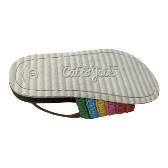 Cat & Jack Josephine Rainbow Sandles - Picture 7 of 7